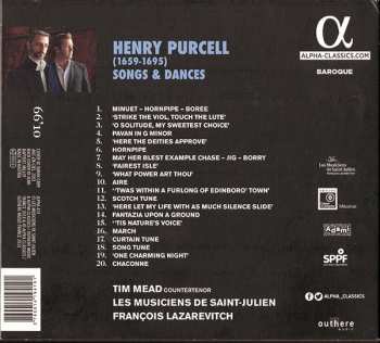 CD Henry Purcell: Songs & Dances