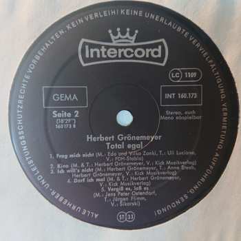 LP Herbert Grönemeyer: Total Egal