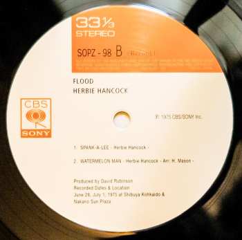 2LP Herbie Hancock: Flood LTD
