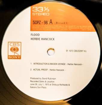 2LP Herbie Hancock: Flood LTD