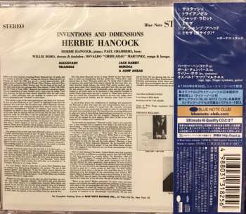 CD Herbie Hancock: Inventions & Dimensions