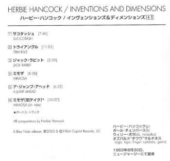 CD Herbie Hancock: Inventions & Dimensions