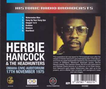 CD Herbie Hancock: Omaha Civic Auditorium, 17th November 1975