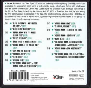 10CD/Caja Herbie Mann: Milestones Of A Legend - The Best 1954-1962