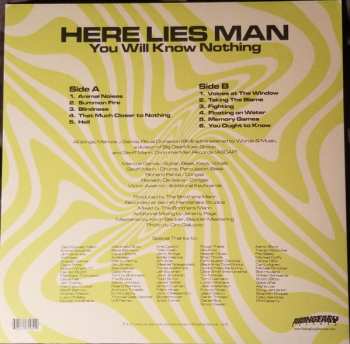 LP Here Lies Man: You Will Know Nothing