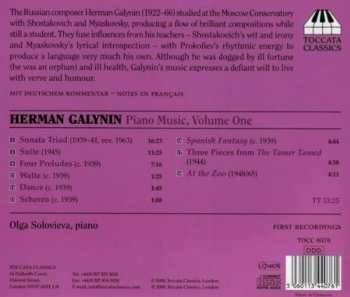 CD Olga Solovieva: Piano Music Volume One