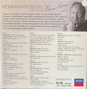 15CD/Caja Herman Krebbers: Edition