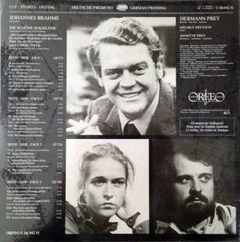 2LP Johannes Brahms: Die Schöne Magelone