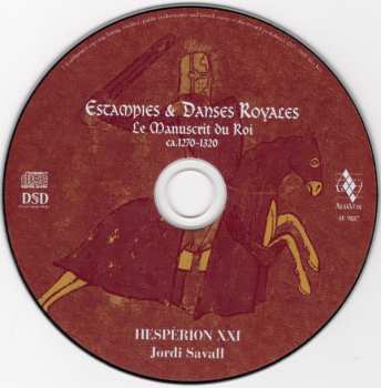 CD Jordi Savall: Estampies & Danses Royales • Le Manuscrit Du Roi – Ca. 1270-1320