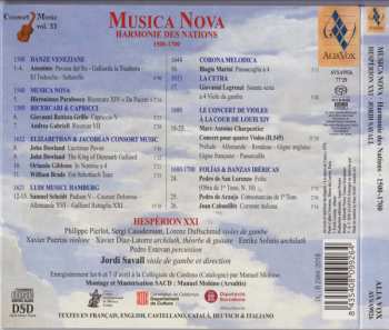 SACD Jordi Savall: Musica Nova