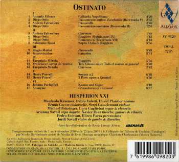 CD Jordi Savall: Ostinato