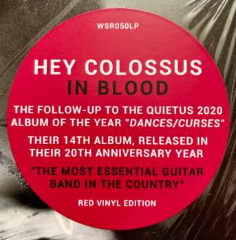 LP Hey Colossus: In Blood CLR