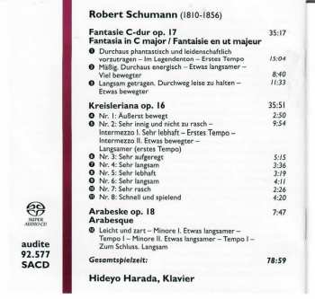 SACD Robert Schumann: Schumann, Kreisleriana - Fantasie
