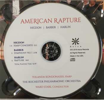 CD Samuel Barber: American Rapture