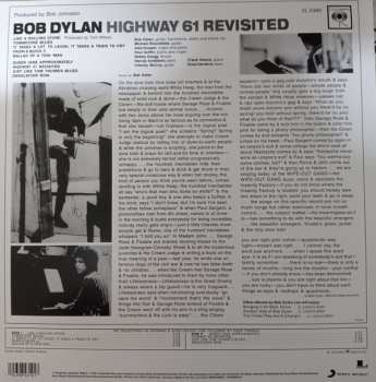 LP Bob Dylan: Highway 61 Revisited CLR