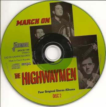 2CD Highwaymen: March On - Four Original Stereo Albums