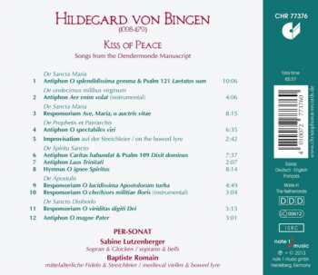CD Hildegard Von Bingen: Kiss Of Peace: Songs From The Dendermonde Manuscript