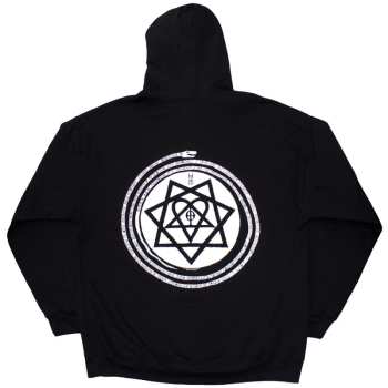 Mercancía HIM: Him Unisex Pullover Hoodie: Graphic (back Print) (x-large) XL