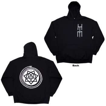 Mercancía HIM: Him Unisex Pullover Hoodie: Graphic (back Print) (x-large) XL
