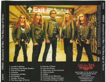 CD Hirax: Assassins Of War / The New Age Of Terror