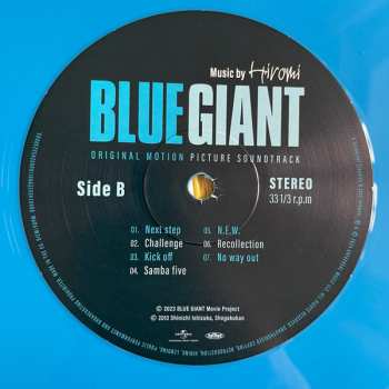 2LP Hiromi Uehara: Blue Giant - Original Motion Picture Soundtrack CLR | LTD