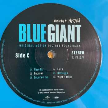 2LP Hiromi Uehara: Blue Giant - Original Motion Picture Soundtrack CLR | LTD