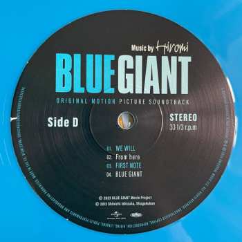 2LP Hiromi Uehara: Blue Giant - Original Motion Picture Soundtrack CLR | LTD