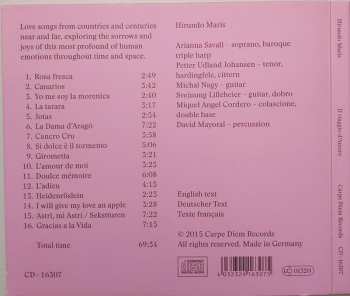 CD Arianna Savall: Il Viaggio D'Amore