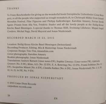 CD Arianna Savall: Il Viaggio D'Amore