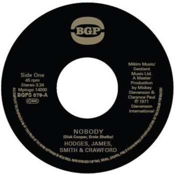 LP Hodges, James, Smith & Crawford: Nobody / It Cracks Me Up