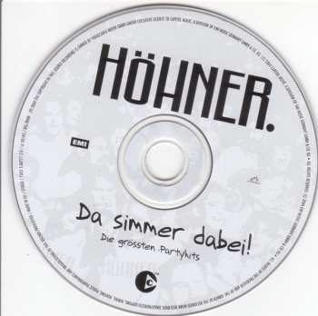 CD Höhner: Da Simmer Dabei! Die Grössten Partyhits