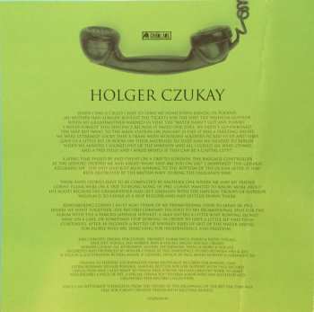 2LP Holger Czukay: Der Osten Ist Rot / Rome Remains Rome