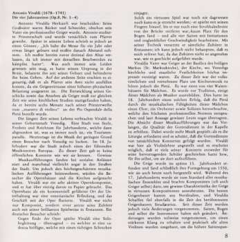 CD Antonio Vivaldi: The Four Seasons