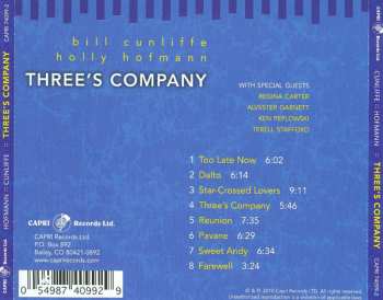 CD Bill Cunliffe: Three's Company