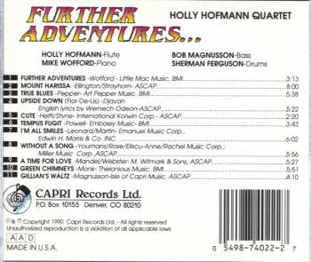 CD The Holly Hofmann Quartet: Further Adventures...