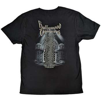 Mercancía Hollywood Vampires: Hollywood Vampires Unisex T-shirt: Graveyard (back Print) (small) S