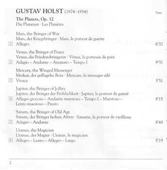 CD Leonard Bernstein: Holst: The Planets / Walton: Façade