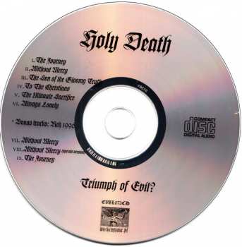 CD Holy Death: Triumph Of Evil?