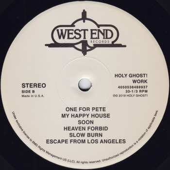 LP Holy Ghost!: Work