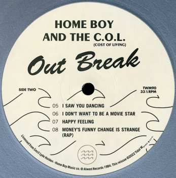LP Home Boy And The C.O.L.: Out Break CLR | LTD