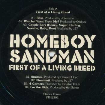 2LP Homeboy Sandman: First Of A Living Breed