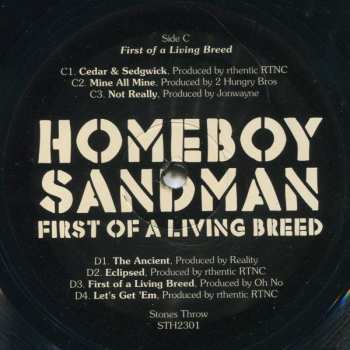 2LP Homeboy Sandman: First Of A Living Breed