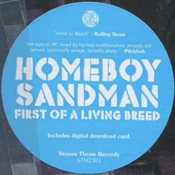 2LP Homeboy Sandman: First Of A Living Breed
