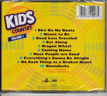 CD Homegrown Kids: Homegrown Kids Country Volume 1
