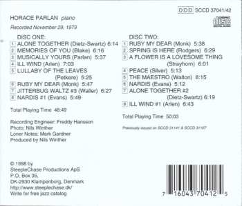 2CD Horace Parlan: Alone