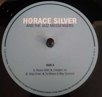 LP Art Blakey & The Jazz Messengers: Horace Silver And The Jazz Messengers