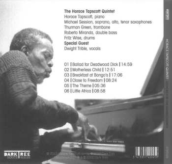 CD Horace Tapscott Quintet: Legacies For Our Grandchildren - Live In Hollywood, 1995