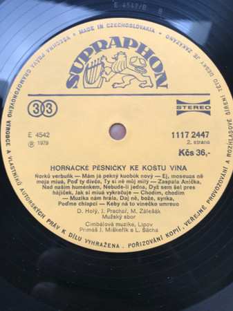 LP Horňácké Pěsničky: Ke Koštu Vína