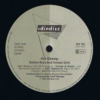 LP Hot Gossip: Geisha Boys And Temple Girls