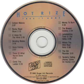CD Hot Rize: Take It Home